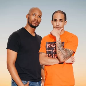 Rich Jones and Marcus Garrett